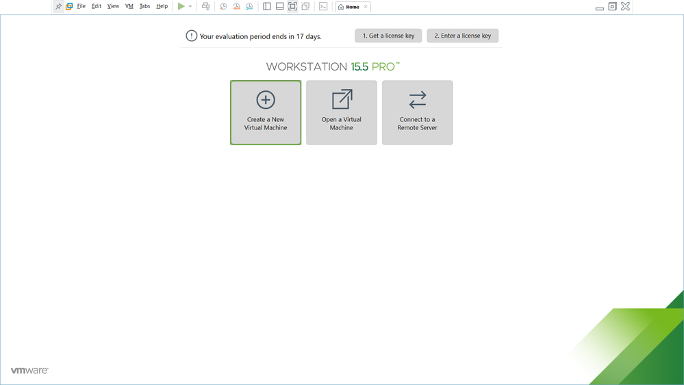 VM Creation - Step 1