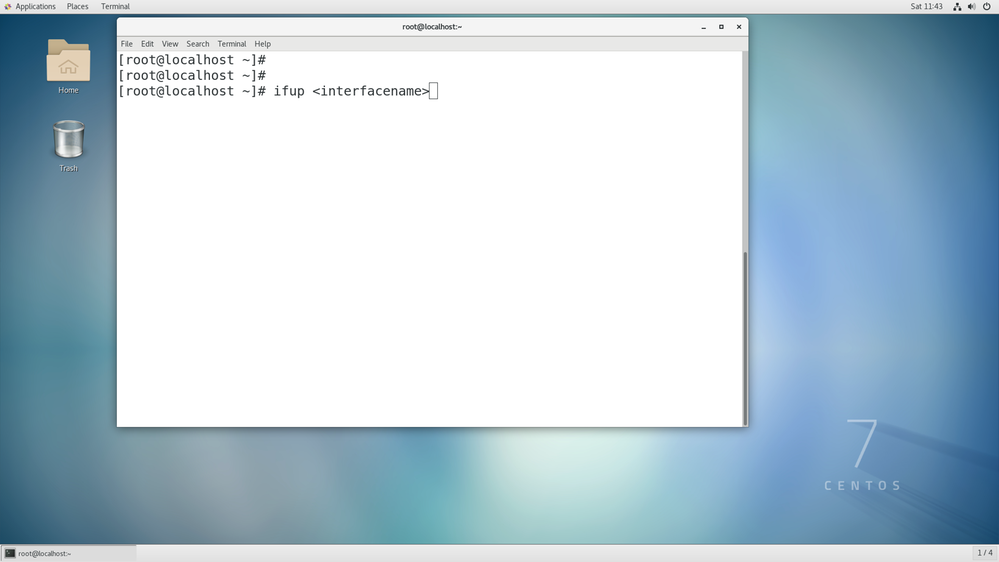 installing Openstack - Step 2 ( If  you cant access internet try to ifup the interface to get IP through NAT)