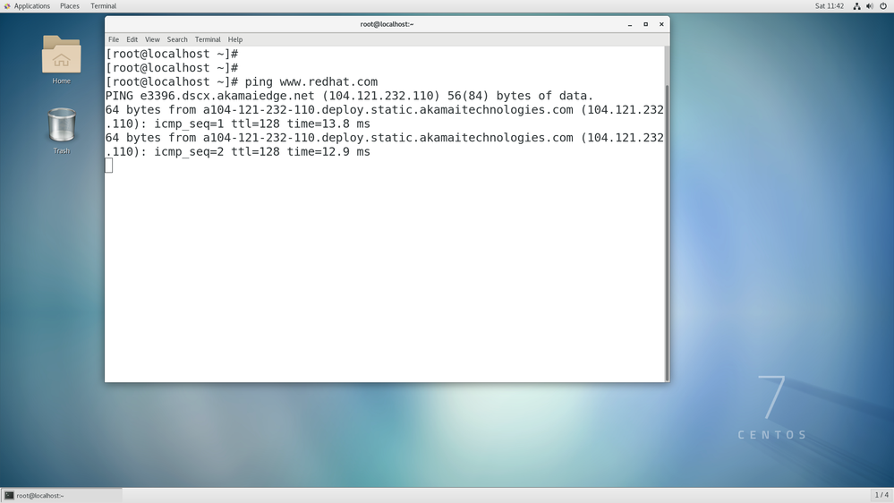 installing Openstack - Step 1 ( check whether you have internet connectivity)