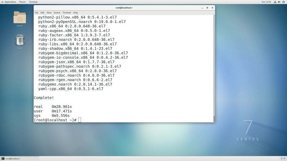 installing Openstack - output