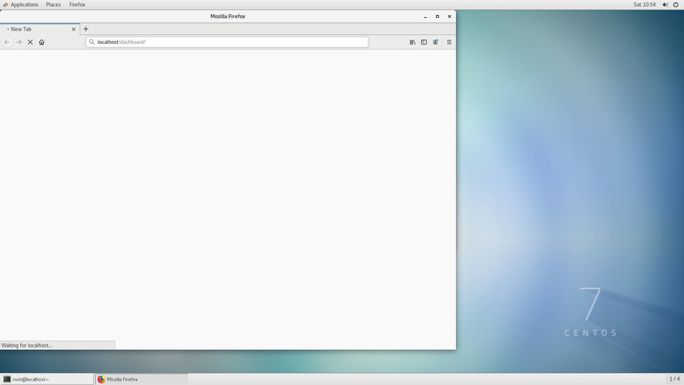 Accessing Openstack Dashboard - ( access internet browser with lhttp://localhost/dashboard )