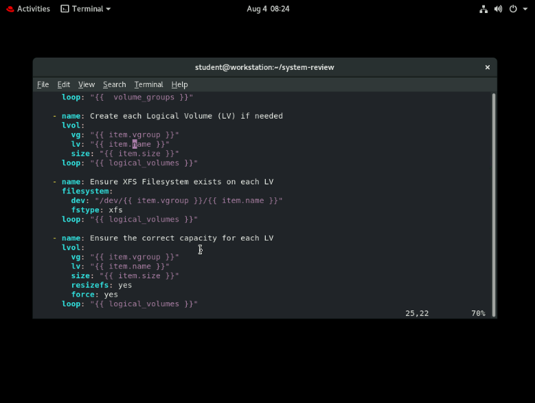 RH294 Chapter 9 Lab: Automating Linux Administrati... - Red Hat ...
