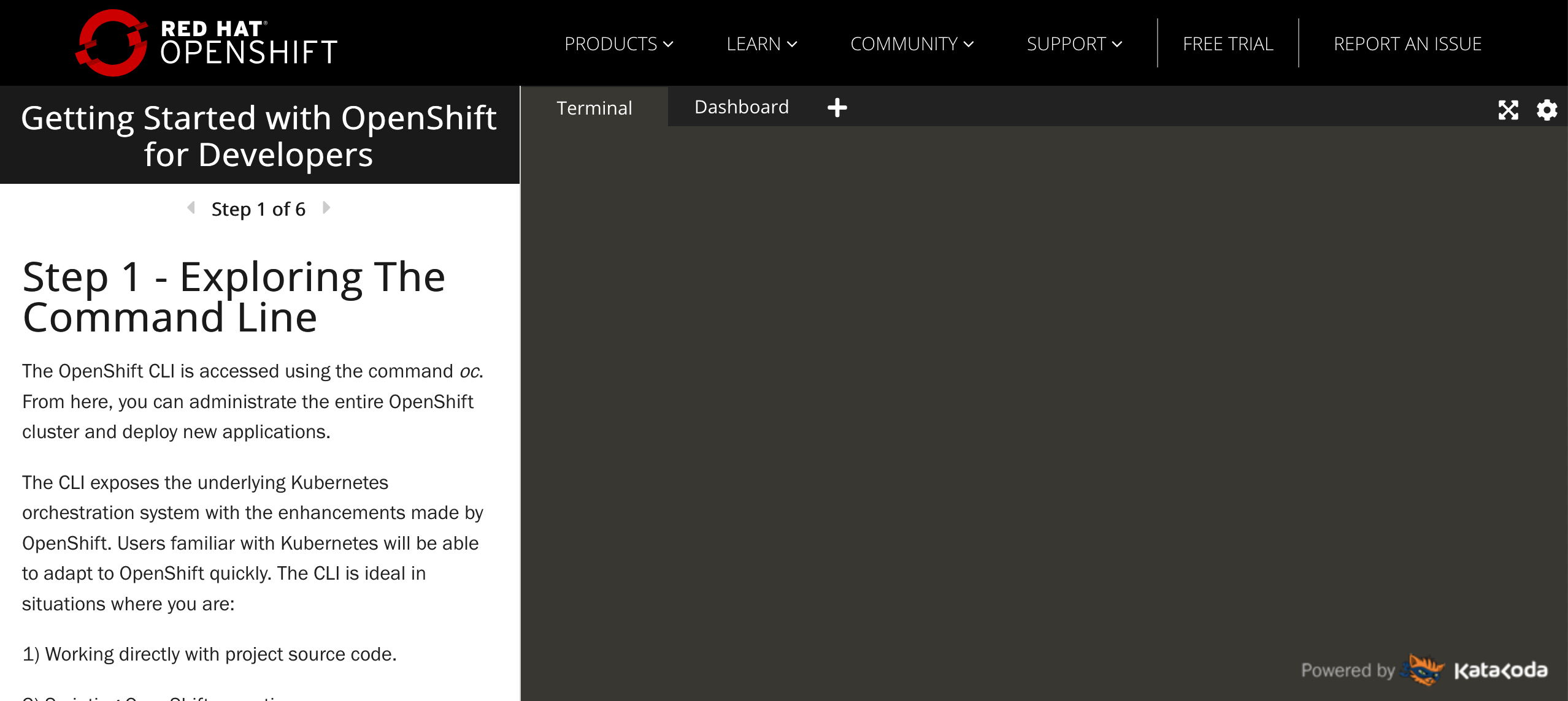 Learn OpenShift for FREE! - Red Hat Learning Community