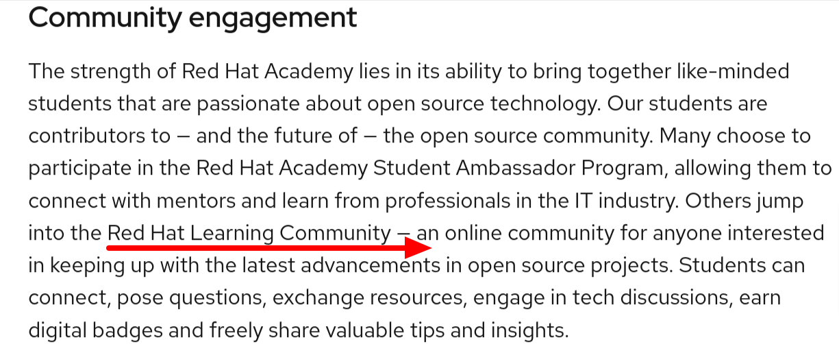 Red Hat Academy milestone Empowering 50,000 stude... Red Hat