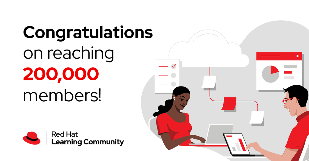 Red Hat Learning Community celebrates 200,000 members
